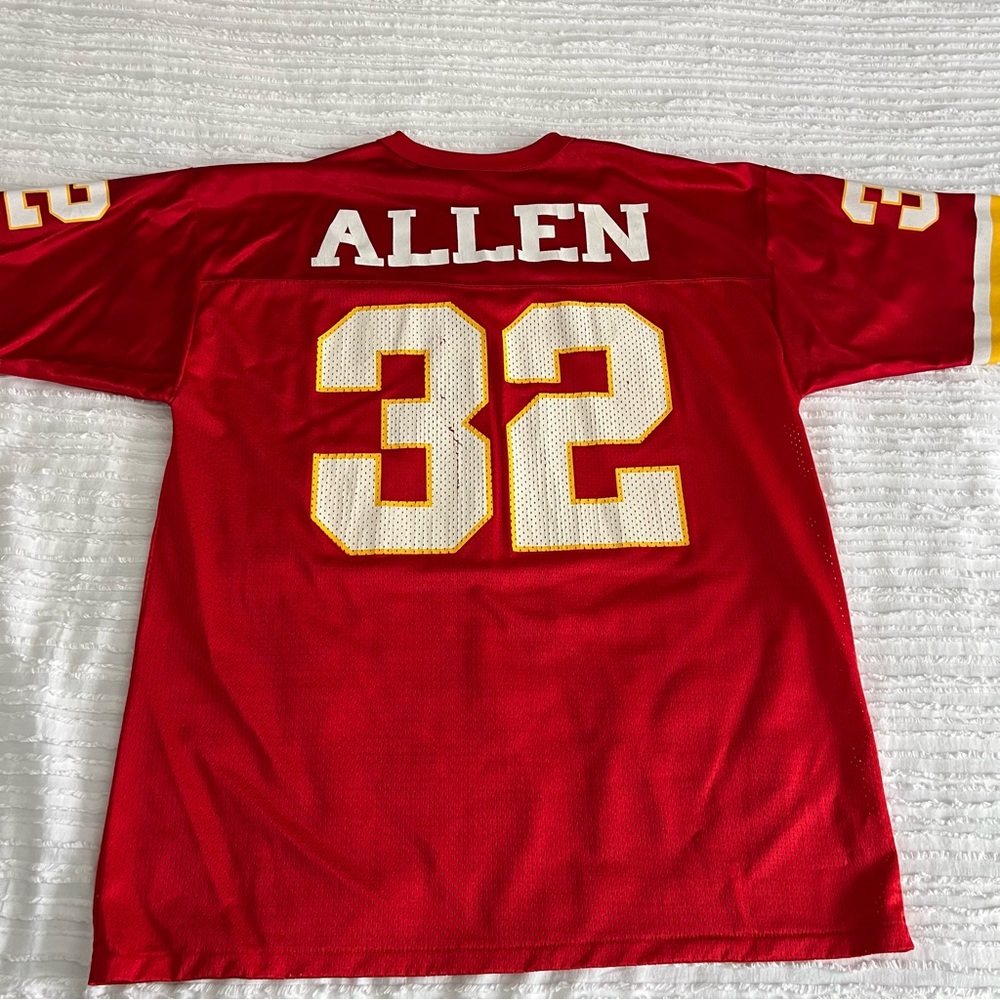 Marcus Allen Kansas City Chiefs Jersey Logo Athletic Vintage NFL Licensed Large